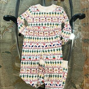 PJ set with Holiday Pattern